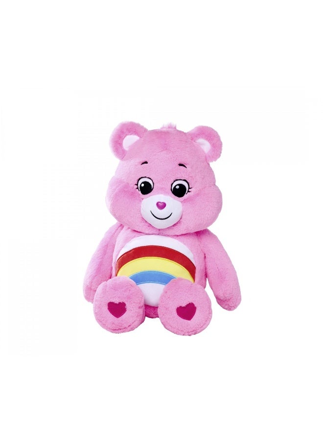 Care Bears دبدوب كير بير تشير بير (60 سم، وردي) - Image 1