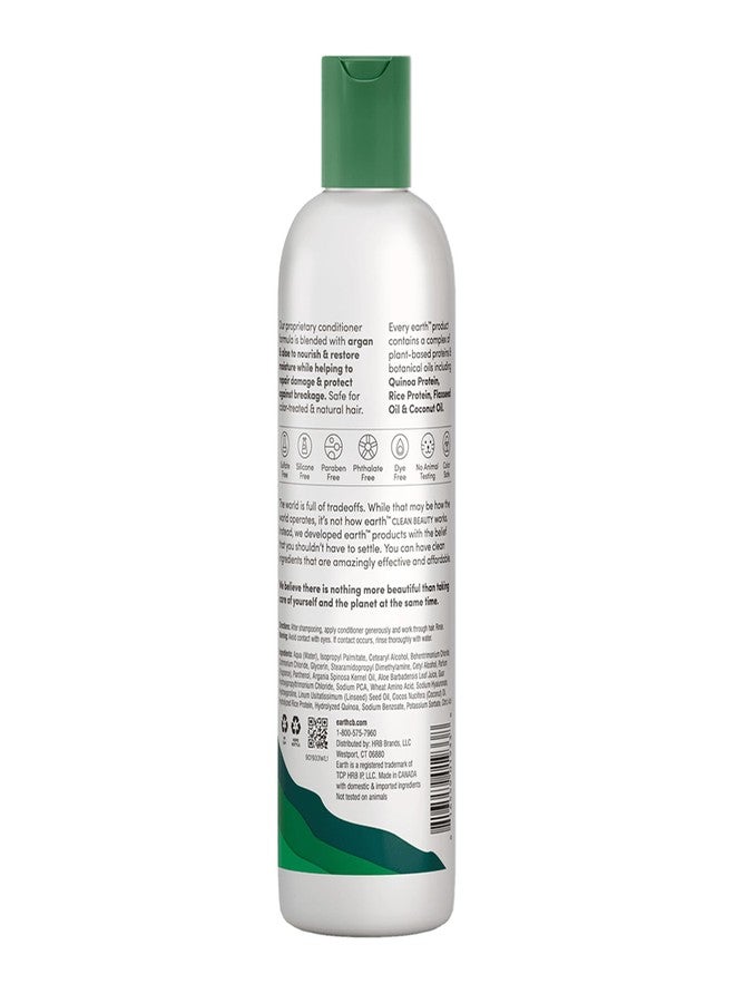 earth Moisture and Repair Conditioner - Hair Conditioner with Argan and Aloe - Sulfate and Paraben Free Conditioner Protects Against Breakage - 12 oz - Image 2