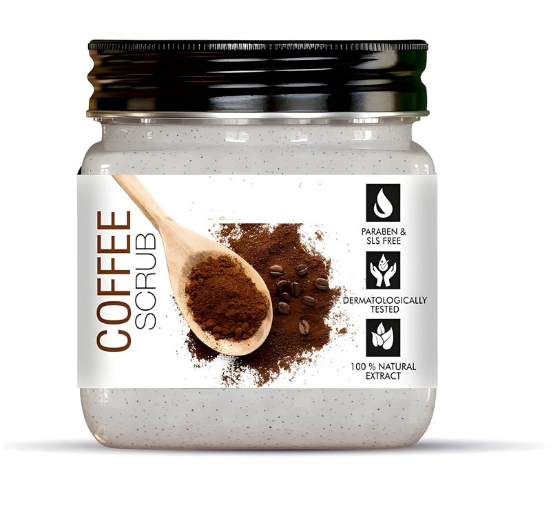 Generic VGSE Natural Coffee Face Scrub For men and women380 ml Paraben SLS Freevegan Dermatologically Tested1 PC  - Image 1