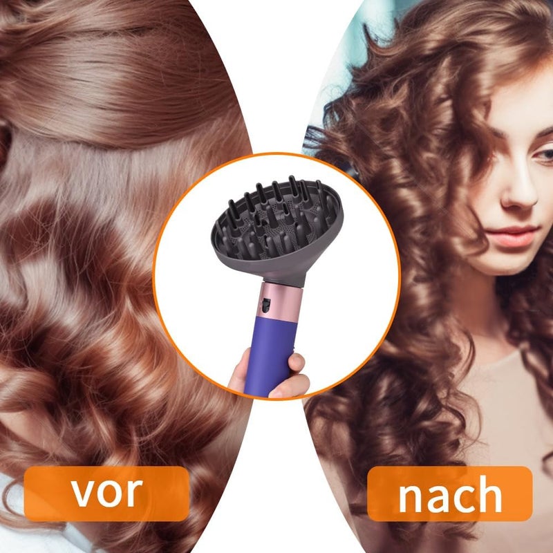 Laymi Diffuser Nozzle for Dyson Airwrap Styler Attachments Accessories for Hair Dryer, Curls for Wavy and Curly Hair, Convert for Air Wrap Curling Styler into a Hair Dryer - Image 5