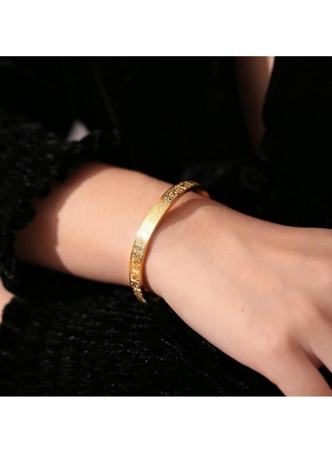 Fayrouz Jewellery Unisex open design stainless steel bracelets that are easy to wear and fit all people from Fairuz Jewelry - Image 3