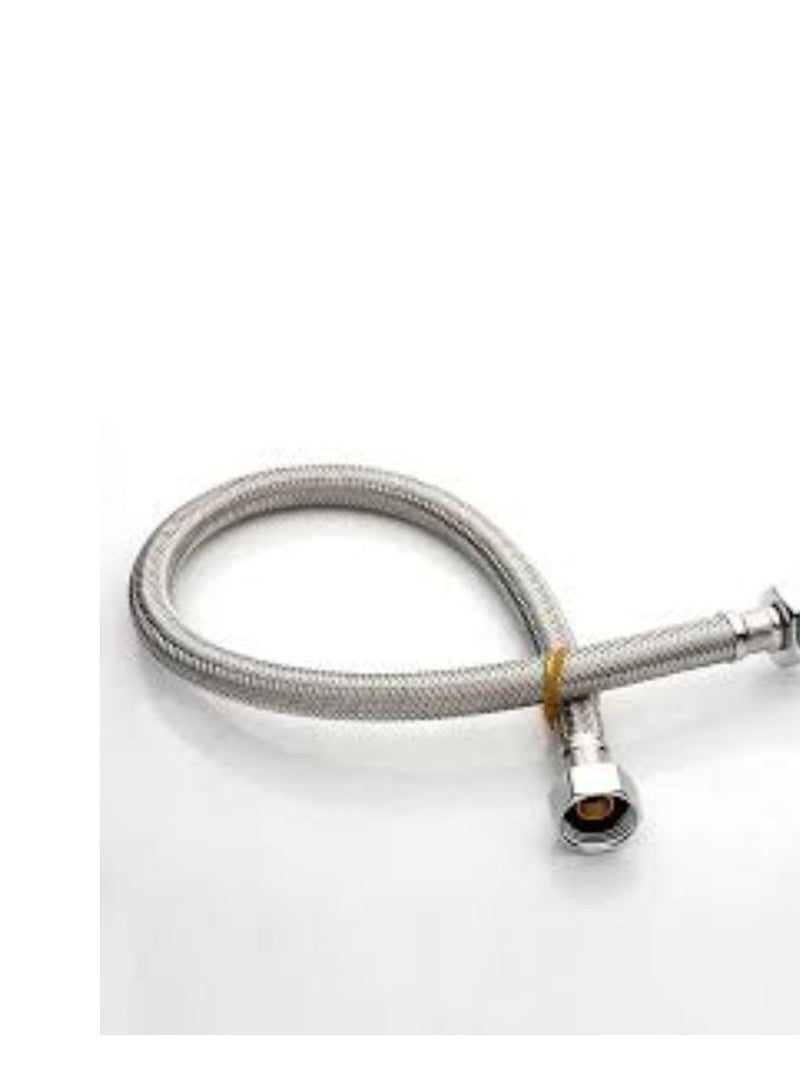 KNP KNP 60cm Braided Hose is ideal for applications requiring a medium length hose with strength and flexibility. - Image 2