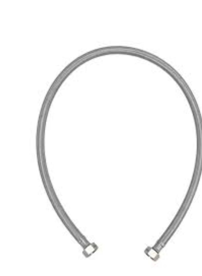 KNP KNP 60cm Braided Hose is ideal for applications requiring a medium length hose with strength and flexibility. - Image 1