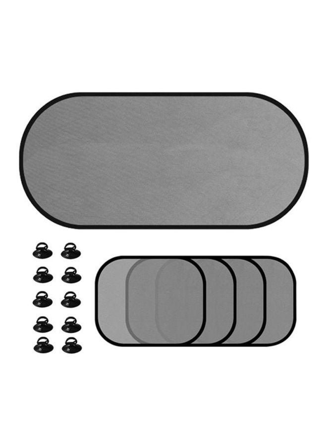 5-Piece Windshield Sun Visor Kit Set - Image 1