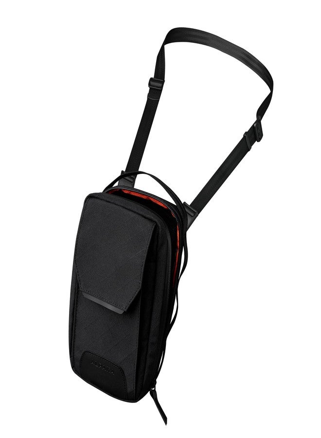 ALPAKA Modular Sling V2 - Crossbody Bag, Shoulder Bag and Phone Bag with Magnetic Phone Pocket, Detachable Adjustable Shoulder Strap and Waterproof Zippers, Axogrid 300D Black - Image 1