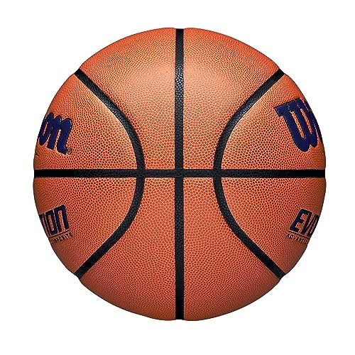 WILSON Evolution Indoor Game Basketball, Navy, Size 7 - 29.5" - Image 3