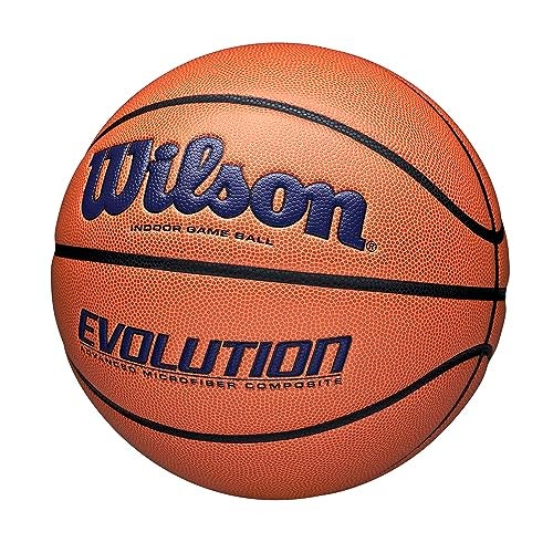 WILSON Evolution Indoor Game Basketball, Navy, Size 7 - 29.5" - Image 2