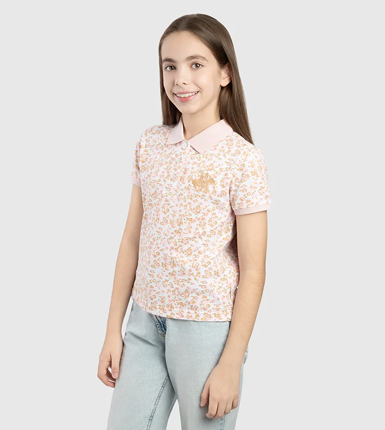 Beverly Hills Polo Club  Bhpc Kids Baby Pink Polo for Women | Best Price UAE