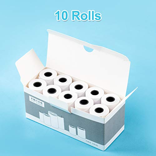 MINIBEAR 10 Rolls Print Paper Roll Refill Works with MINIBEAR Instant Camera, Fit for Most Kids Camera Paper Roll Refill Thermal - Image 4