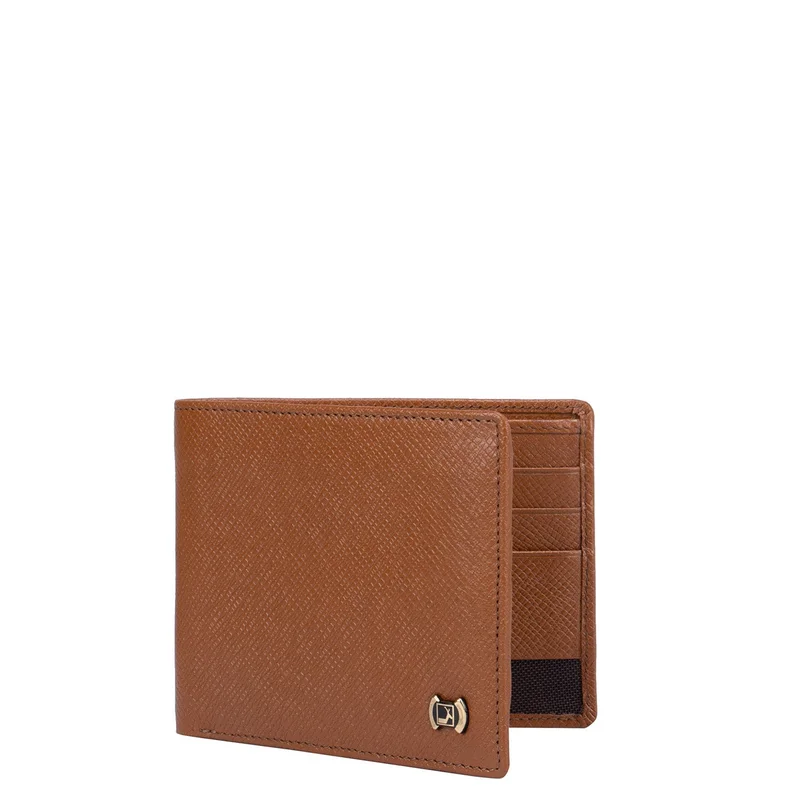 Da Milano  Franzy Leather Mens Wallet - Cognac for Men | Best Price UAE