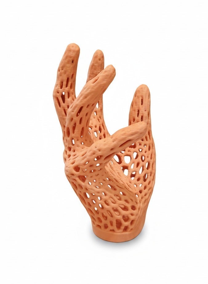 أخوة ثلاثي الأبعاد قطعة ديكور على شكل يد بتصميم تجريدي عصري – ديكور فني أنيق للمكتب والمنزل - Image 3