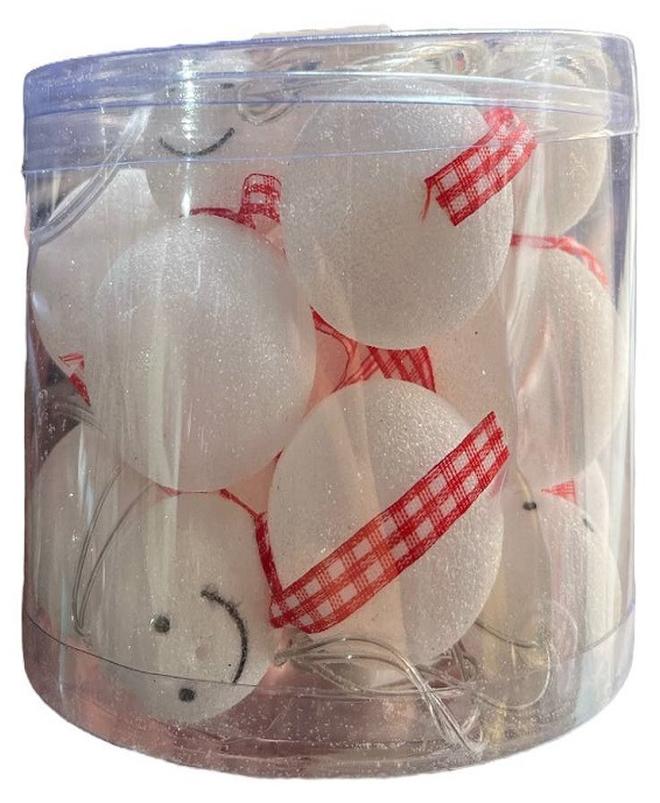 Gerenic Christmas Lights Tree Lamp String - Iceman Shaped - Image 1