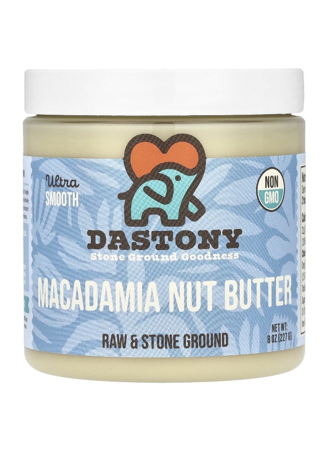 DASTONY Dastony, Organic Macadamia Nut Butter, Ultra Smooth, 8 oz (227 g)  - Image 1