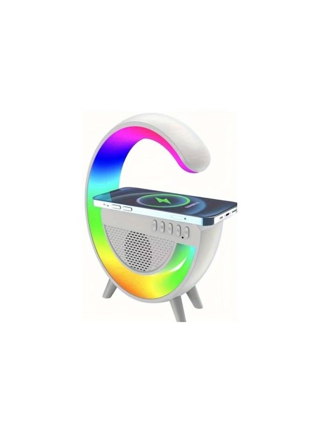 3 in 1 Portable G500 Led Wireless Charging Speaker Unique Design and Awesome Sound Quality  - Image 1