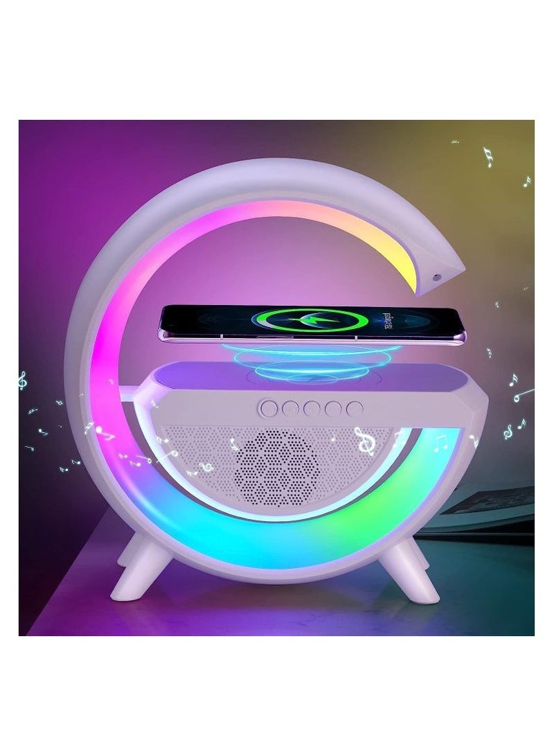 3 in 1 Portable G500 Led Wireless Charging Speaker Unique Design and Awesome Sound Quality  - Image 2