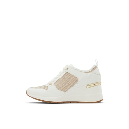 ALDO حذاء ألدو النسائي كورت, أبيض, 7.5 - Image 1