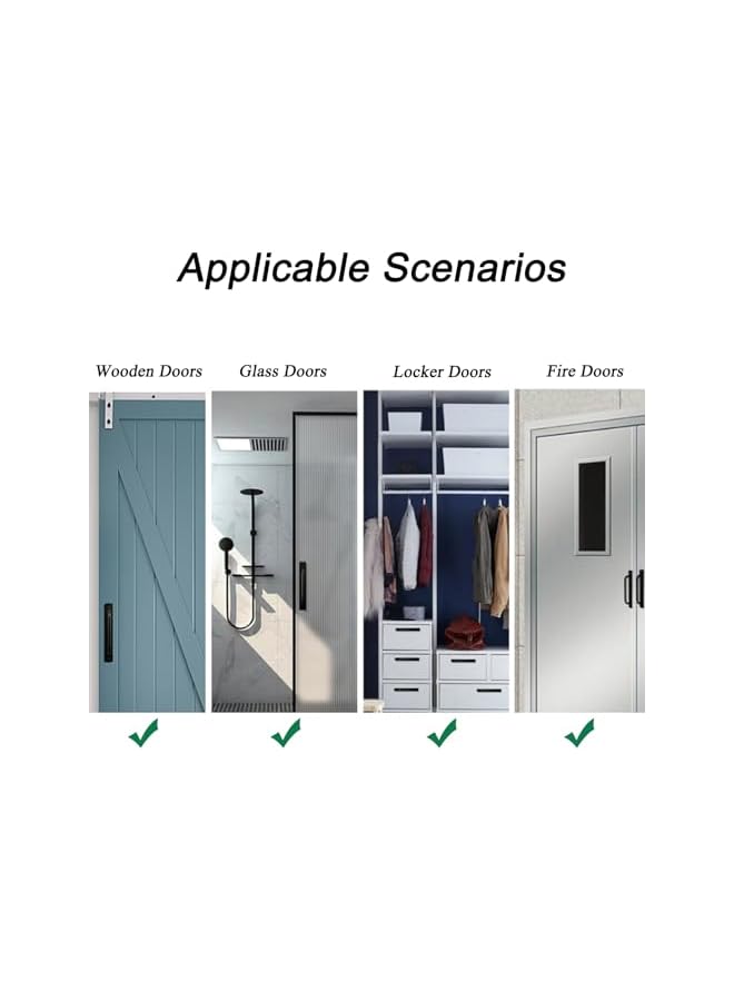 PROMASS Self-Adhesive Cabinet Handle, Aluminium Alloy Door Knob & Drawer Handles for Kitchen, Drawer Cabinet Pulls - Image 5