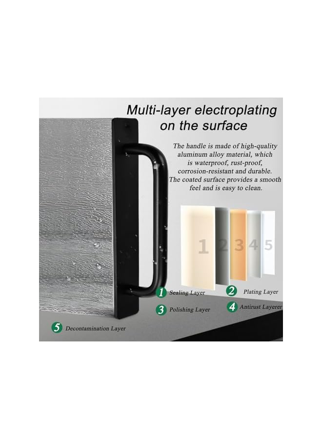 PROMASS Self-Adhesive Cabinet Handle, Aluminium Alloy Door Knob & Drawer Handles for Kitchen, Drawer Cabinet Pulls - Image 4