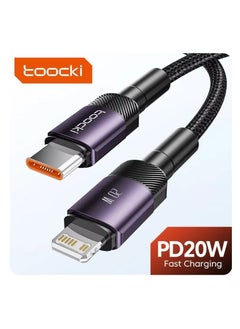 Toocki PD 20W USB C To Lightning Cable For iPhone  Type C To Lightning Cable Data Wire Fast Charging Cable - pzsku/Z76A30010C6406227A546Z/45/_/1725740553/69bba1a1-b4a6-4036-8754-68ff38a9a27f