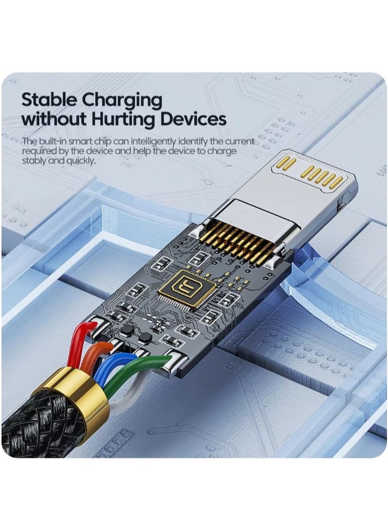 toocki - Toocki PD 20W USB C To Lightning Cable For iPhone  Type C To Lightning Cable Data Wire Fast Charging Cable - Image 1