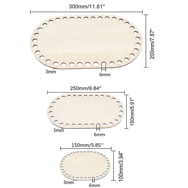 Wooden Bag Mini Cross Stitch Fixed Frame Diy Round Oval Board Small Embroidery Stretch Embroidery Frame Hole Board - Image 5