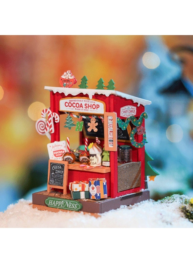 ROBOTIME Rolife Cocoa Shop DIY Miniature House DS042 - Image 2
