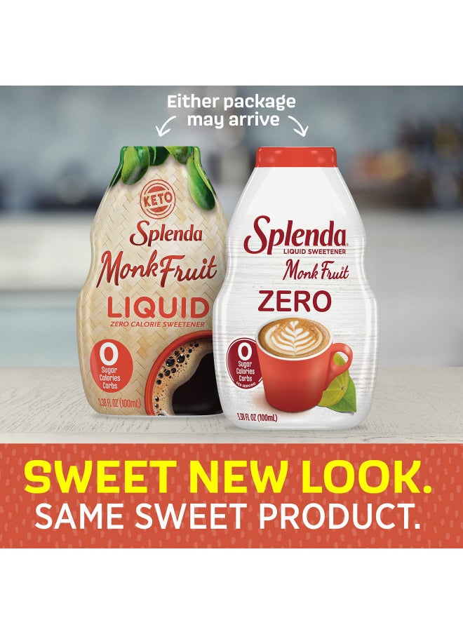 SPLENDA Monk Fruit Liquid Zero Calorie Sweetener Drops, 3.38 Fl Oz Bottle (Pack of 1) - pzsku/Z76A33770BB131F6424E5Z/45/_/1731078097/f5c8312a-a463-4ac4-a315-03ce77906710