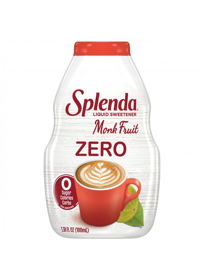 SPLENDA Monk Fruit Liquid Zero Calorie Sweetener Drops, 3.38 Fl Oz Bottle (Pack of 1) - pzsku/Z76A33770BB131F6424E5Z/45/_/1731078128/544693b7-0800-48af-8d88-636ee5463a71