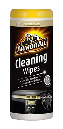 Armor All Car Interior Cleaner Wipes, Interior Cleaning Wipes for Cars, Trucks, Motorcycles, 25 Each, 6 Pack - Image 1