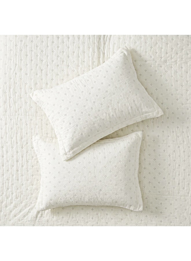Morano Elegence 3 pieces Bedspread set 260 X 240 cm 2 pillow cases 50 X 70 | Hollow Fiber Fill, Ultrasonic Quilting, 2 Pillowcases Included, Machine Washable, 3-Ply Construction - Image 2