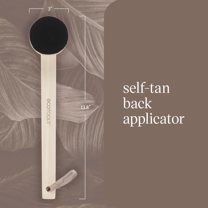 EcoTools Good Tan Self-Tan Back Applicator, Long Handle Back Brush For Controlled Sunless Tanning, Eco Friendly, Vegan & Cruelty Free, 1 Count - Image 5