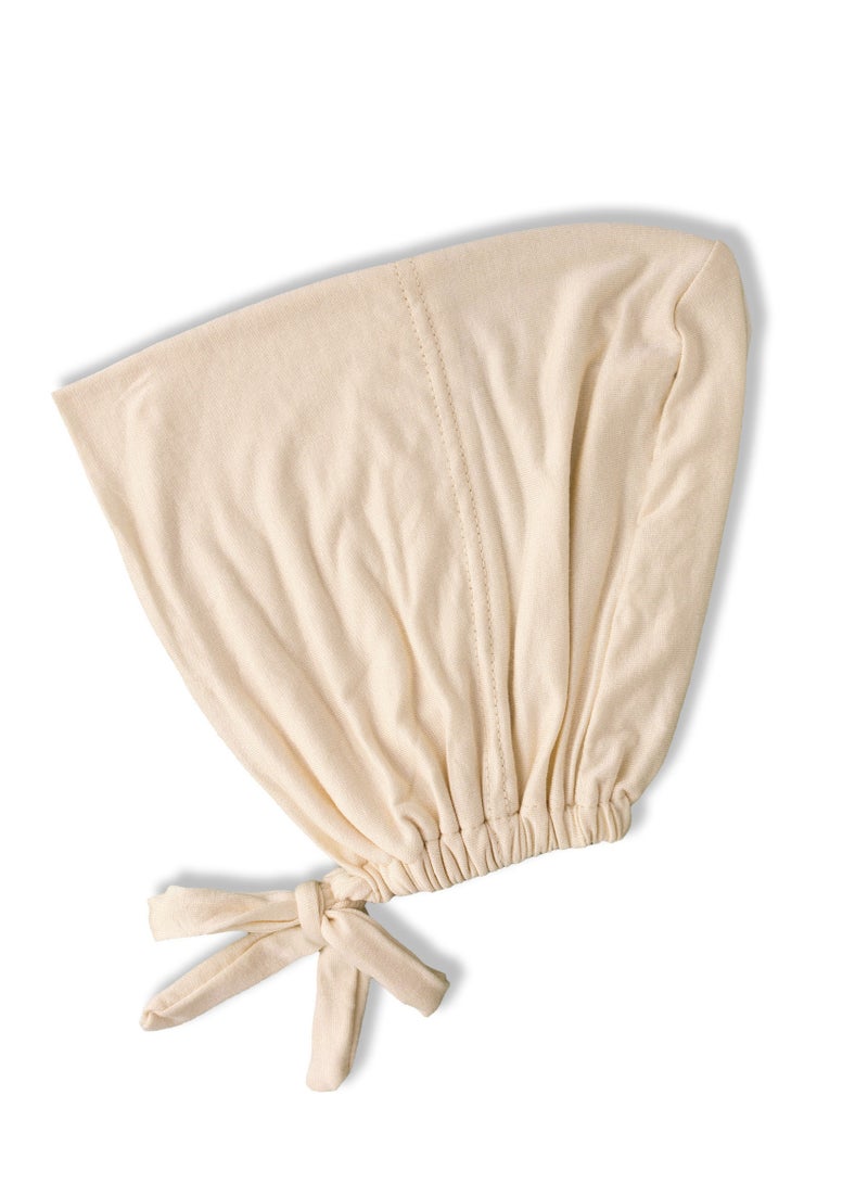 غطاء حجاب تحت الوشاح مع إغلاق برباط من الخلف للنساء، طقم من 3 قطع - Image 4