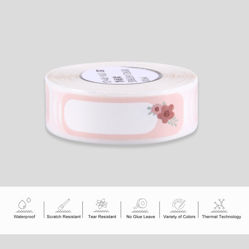 Thermal Printing Label Paper Barcode Price Size Name Blank Labels Waterproof Tear 12*40mm 160pcs/roll for Home Organizer Supermarket Store Catering - Image 3
