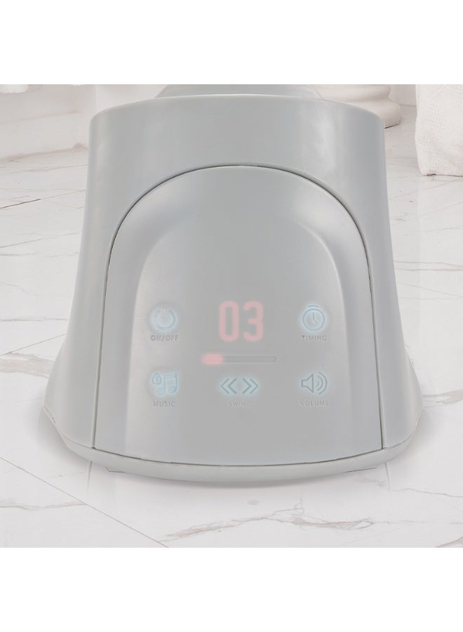 Mastela 4-In-1 Baby Swing With Dinner Plate, App Control, Adjustable Backrest, And Electric Rocking Chair - Multicolor) - Image 3