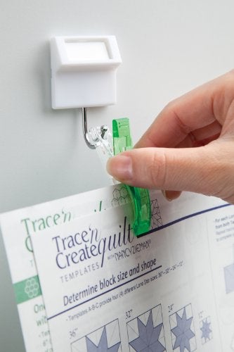 Clover Jumbo Wonder Clips 24 Count, Green - Image 4