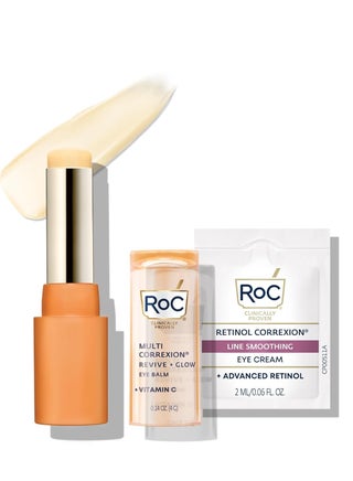 RoC Multi Correxion Revive + Glow Vitamin C Eye Balm (0.14 oz) with Retinol Eye Cream Packette - pzsku/Z76A3A46493FF1D373374Z/45/1744876052/7a504e09-8fe1-41ab-a36c-7d290108c7bc