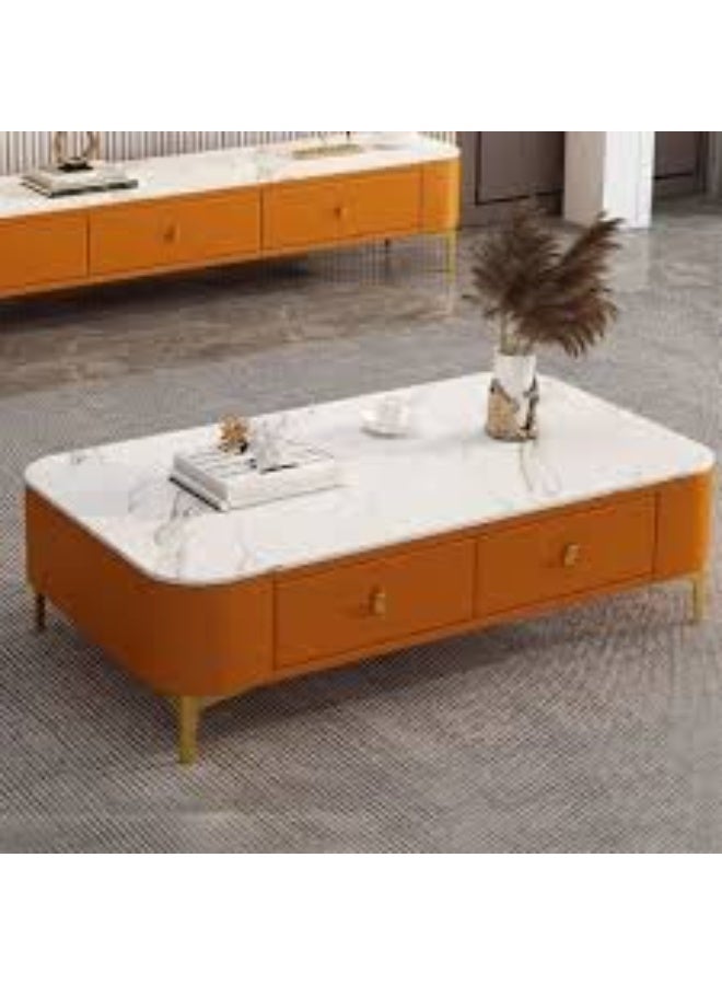 Modern Simple Luxury Coffee Table Combination for Small Apartments for Living Rooms - Image 3
