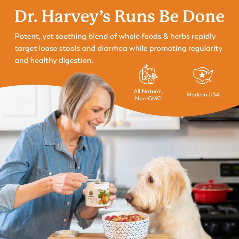 Dr. Harvey's Runs Be Done Anti-Diarrheal Digestive Tract Supplement for Dogs (7 Ounces) - Image 4