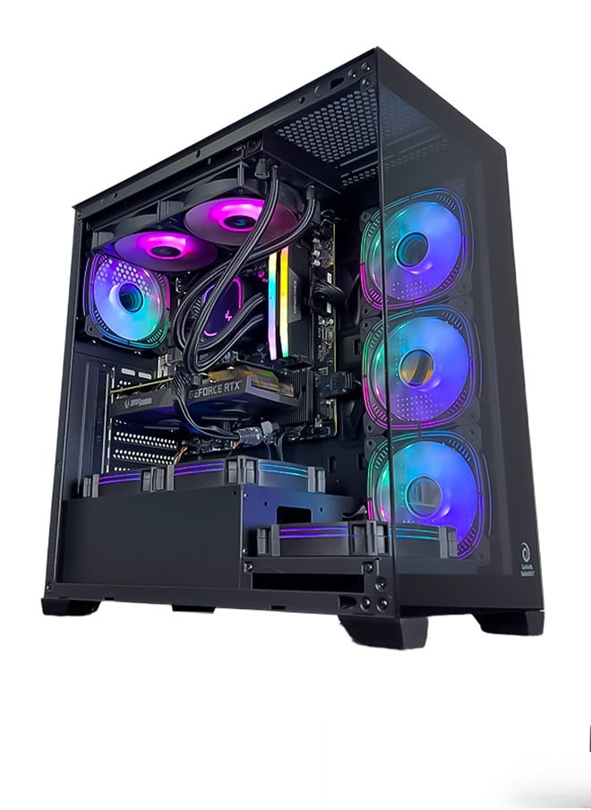Game Sekret Legion Gaming PC - Intel Core i7-14700F | RTX 4060 8GB GPU | 32GB DDR5 RAM | 1TB NVMe SSD | 240mm Liquid Cooler | B760 MOBO | 650W 80+ PSU | WiFi/BT/Windows 11 Pro | Game Sekret Desktop Computer  - Image 1