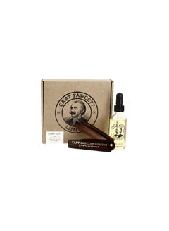 CAPTAIN FAWCETT Captain Fawcett Private Stock Beard Oil and Comb Set 