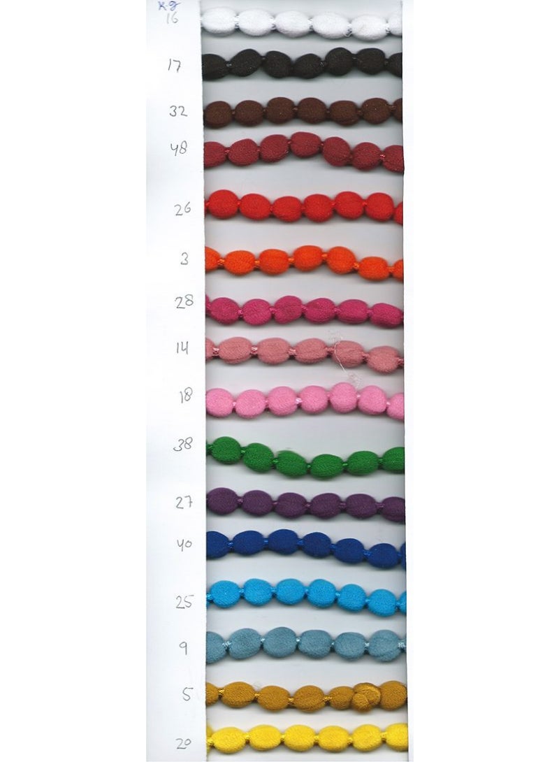 Pompom Lace 25Mtr (2506)