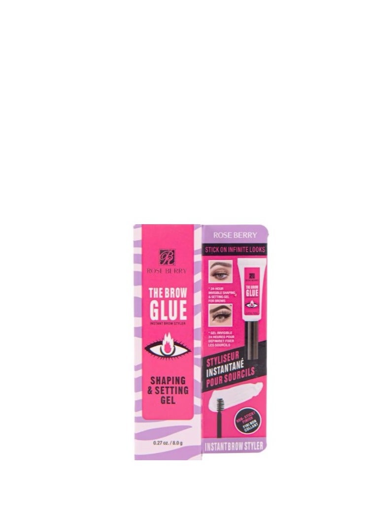 Rose Berry Clear White Eyebrow Mascara - Image 2
