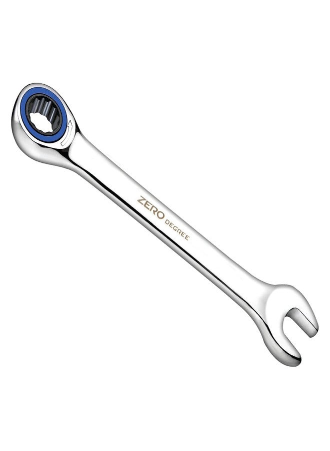 Zero Degree 38141 Ultra-Precise 7-Piece Gearless Ratchet Wrench Set - Nickel Plated High-Carbon Steel with ASME Certified Torque - Durable & Rust-Resistant - Perfect for Tight Spaces, Metric - Image 2