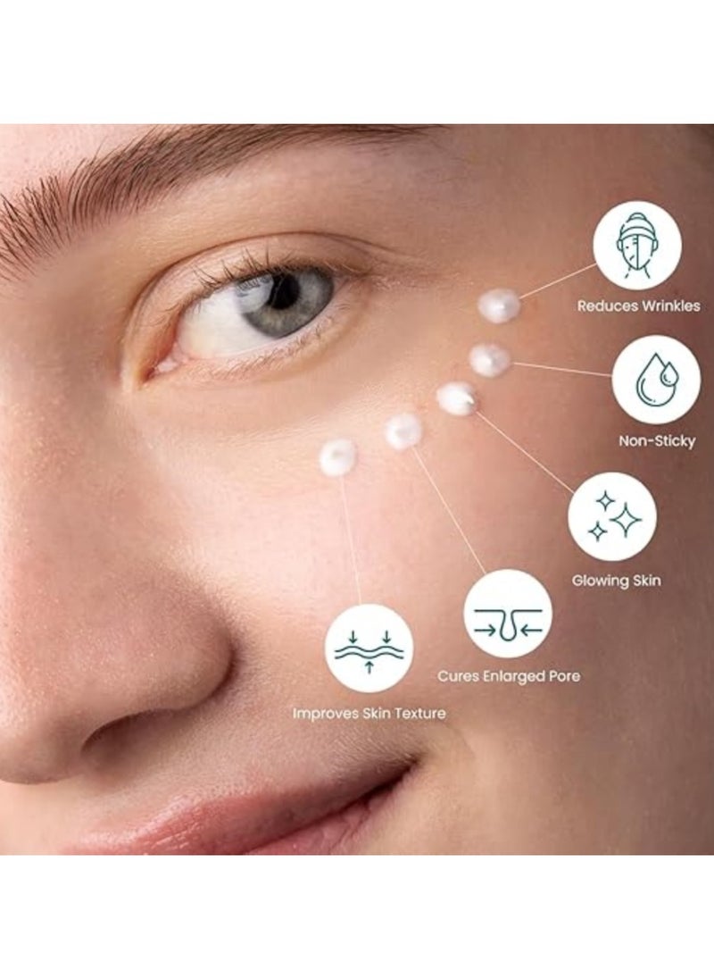 Vibrant Glamour Retinol Skin Moisturizing Whitening Cream ,Anti-Wrinkle, Anti-Aging, Brightening and Lightening,Pores Repair Lighten Sensitive Area Dark Spots Hyaluronic Acid Active Retinol Added 30g  - Image 3