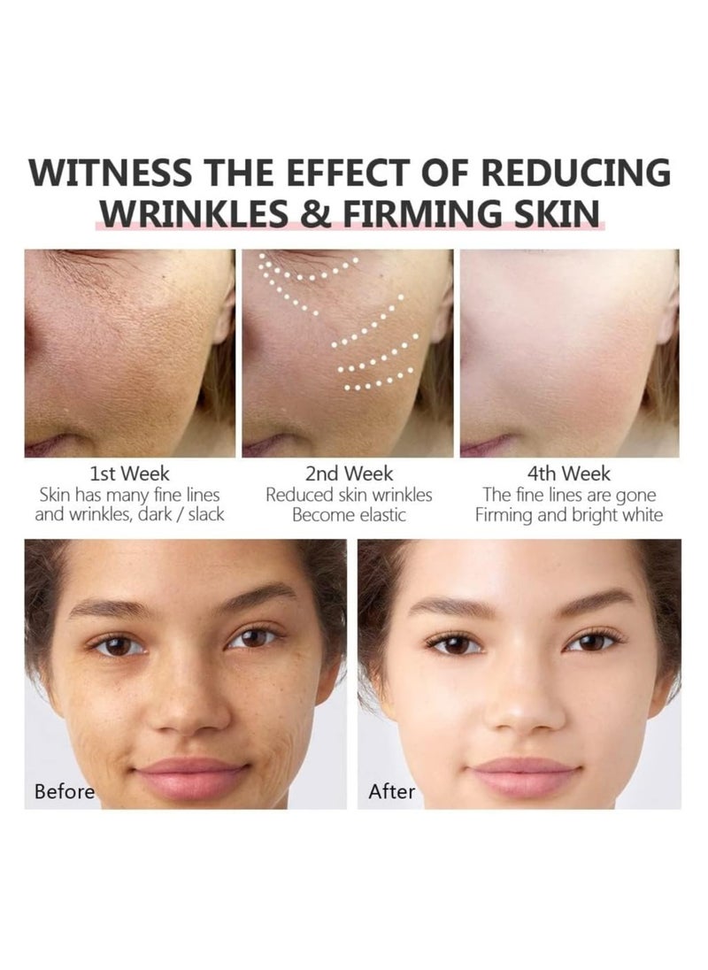 Vibrant Glamour Retinol Skin Moisturizing Whitening Cream ,Anti-Wrinkle, Anti-Aging, Brightening and Lightening,Pores Repair Lighten Sensitive Area Dark Spots Hyaluronic Acid Active Retinol Added 30g  - Image 5