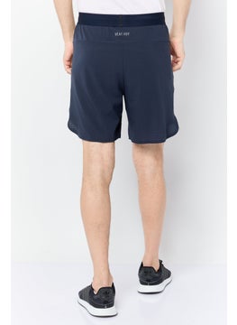 Adidas Men Sportswear Fit 7 Inseam Training Shorts, Navy  - Image 2