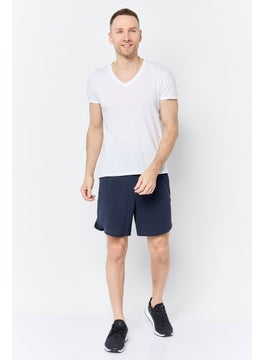 Adidas Men Sportswear Fit 7 Inseam Training Shorts, Navy  - Image 4