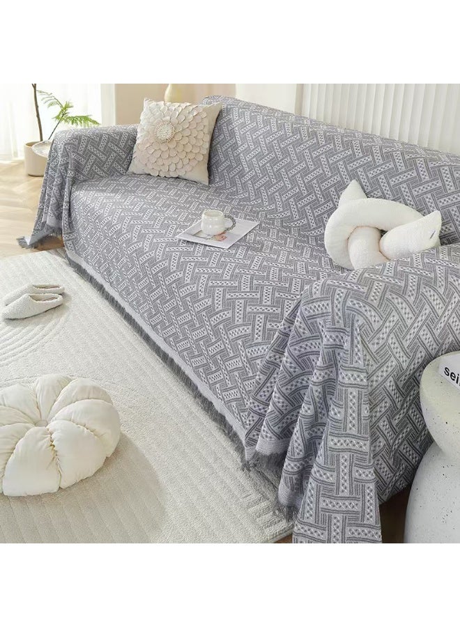 FASHION HOME Couch Cover Sheet Blanket Furniture Decoration Sofa Slipcovers Sectional Protector - Image 3