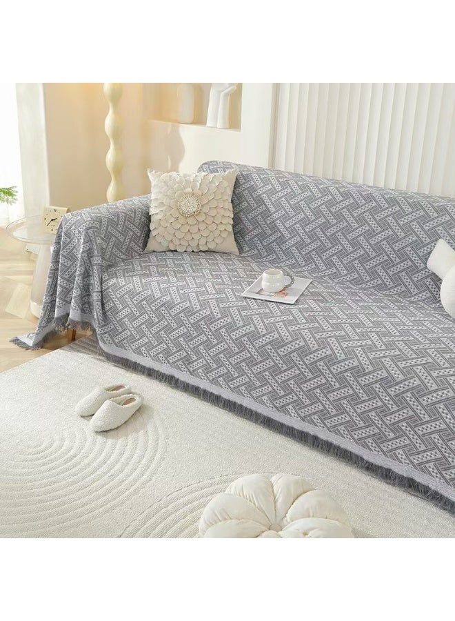 FASHION HOME Couch Cover Sheet Blanket Furniture Decoration Sofa Slipcovers Sectional Protector - Image 2