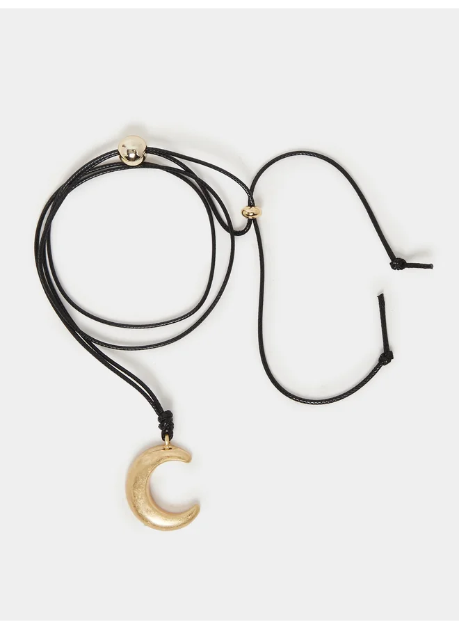 ستايلي Styli Moon Pendant Necklace